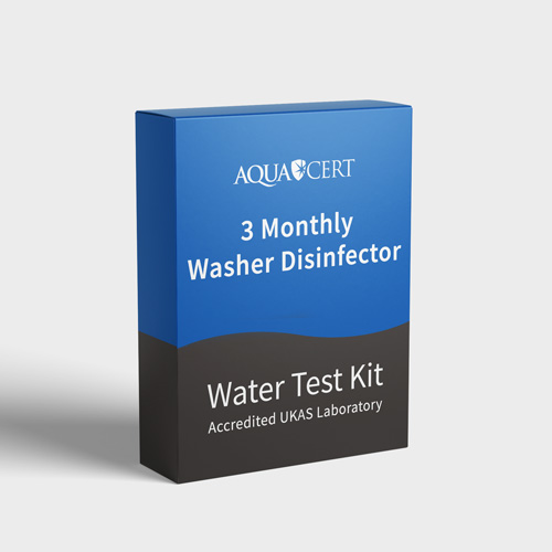 The 3 monthly washer/disinfector analysis test kit