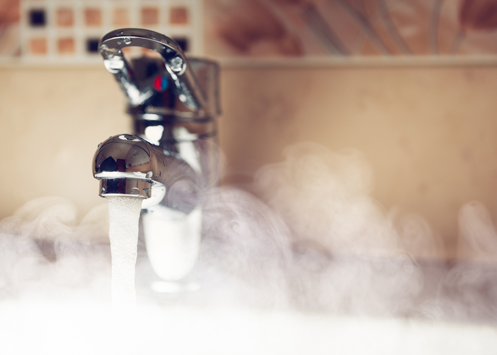 Hot Water (from sinks & wash hand basins)
