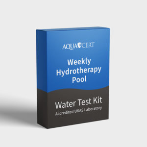 Test kit for the weekly water analysis on Hydrotherapy Pools