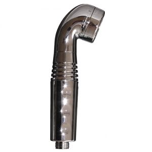 AquaCert chrome legionella shower filter, the complete unit