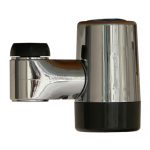 AquaCert Tap Filter with the body screwed into the filter